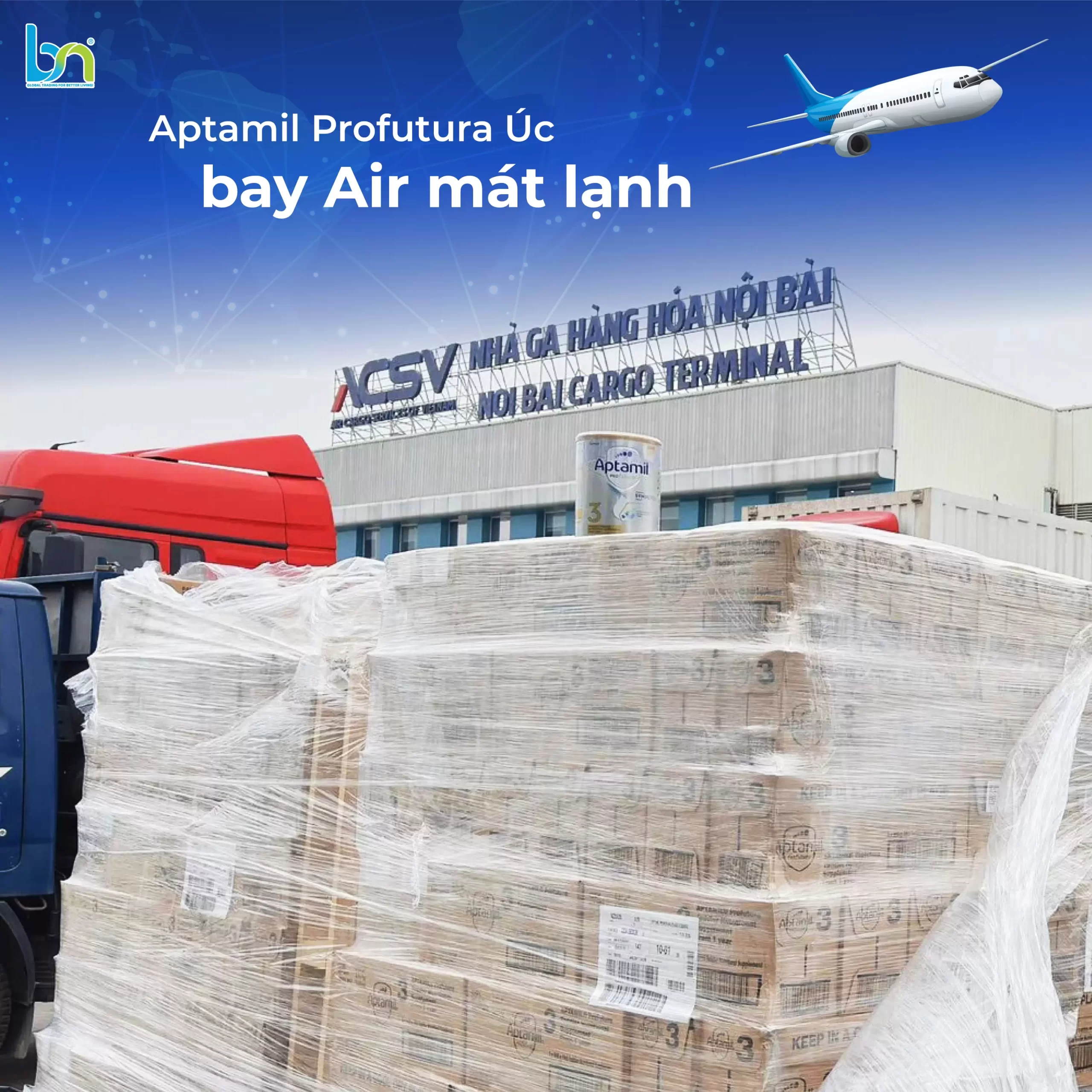 Aptamil Profutura Úc bay air mát lạnh