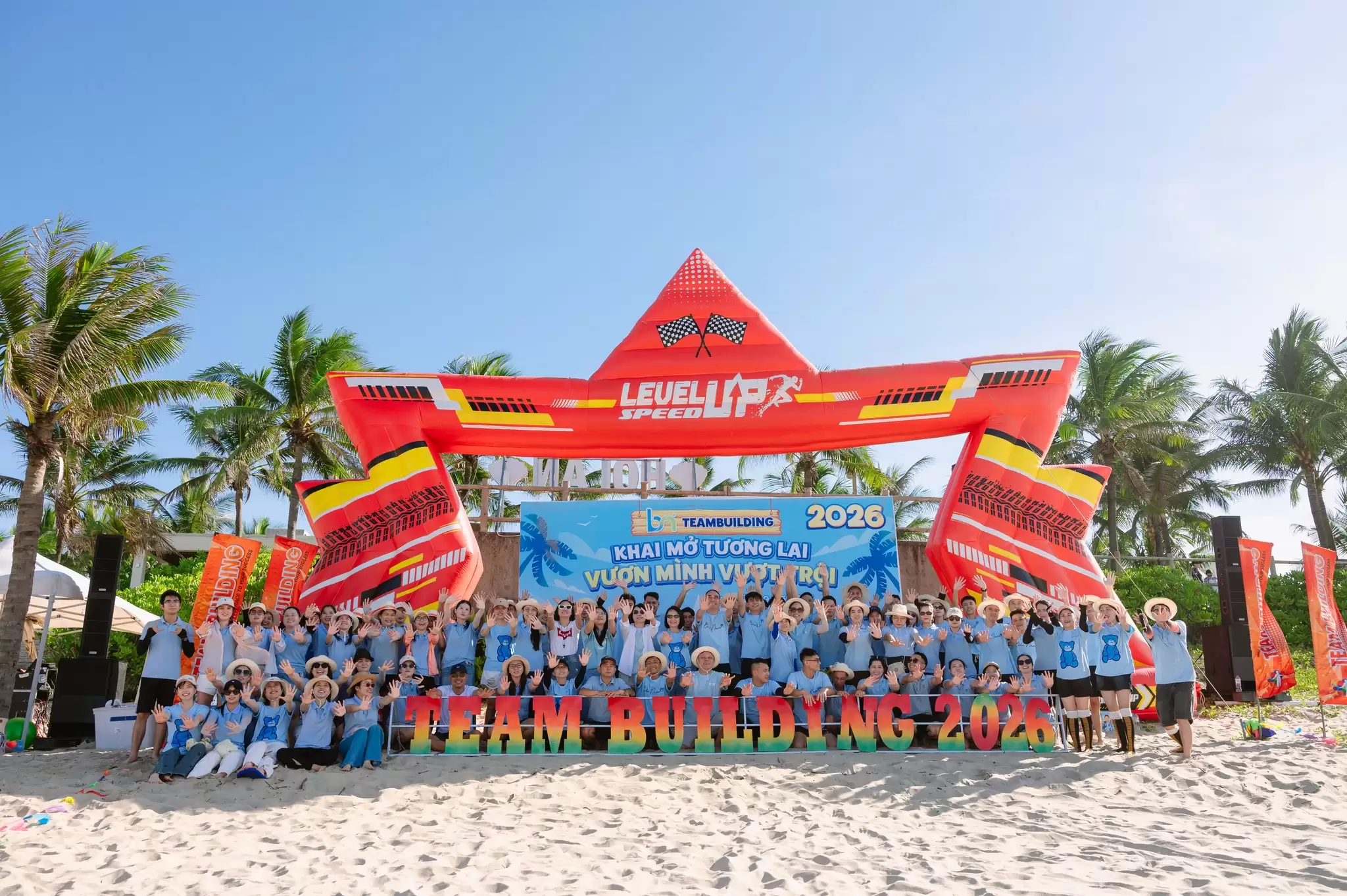 Tinh thần văn hóa doanh nghiệp Bắc Nam bùng nổ trong hoạt động team building