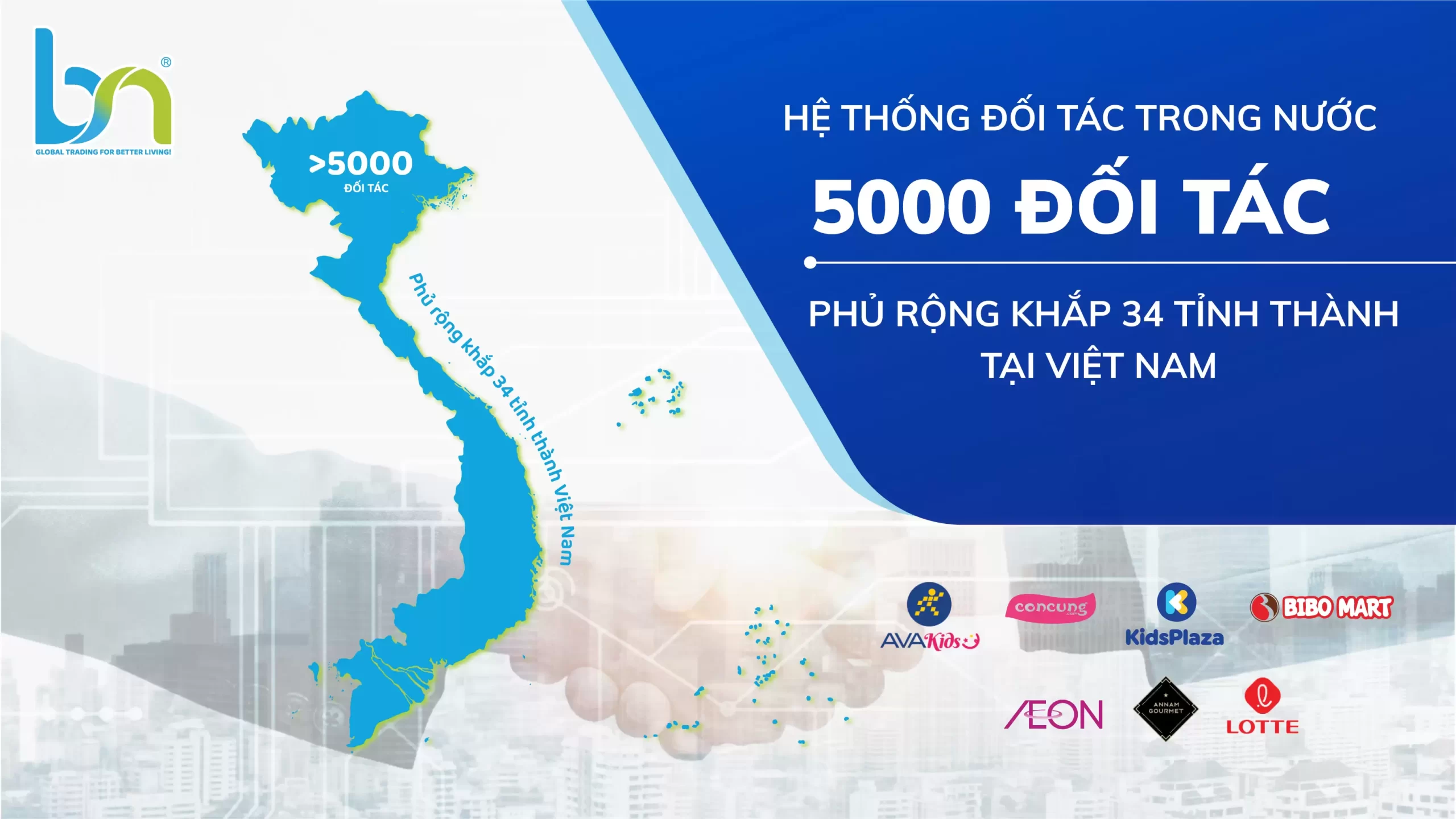 Công ty Bắc Nam sở hữu hệ thống đối tác trong nước vững mạnh
