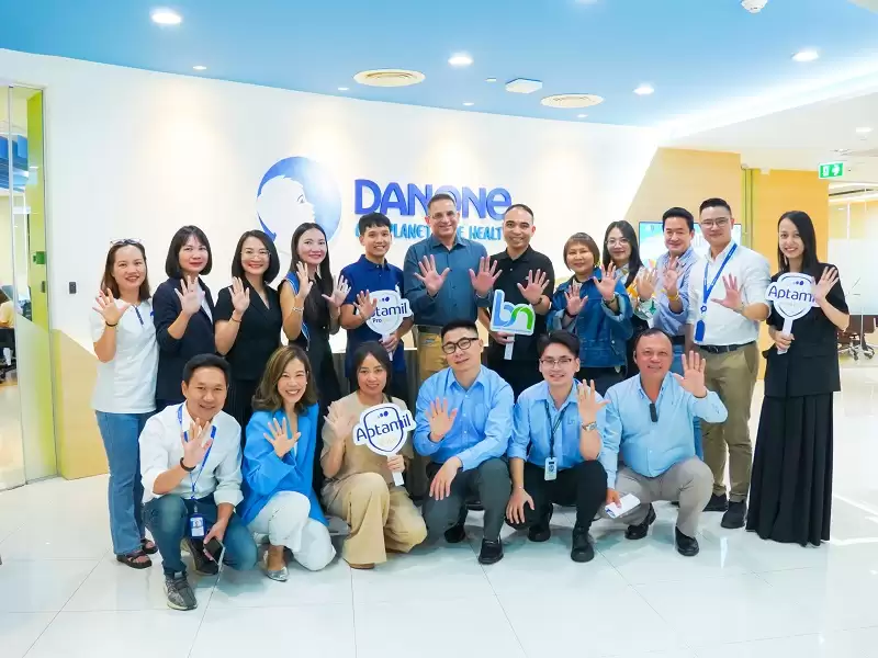 Bắc Nam & Danone tại văn phòng tại Thái Lan