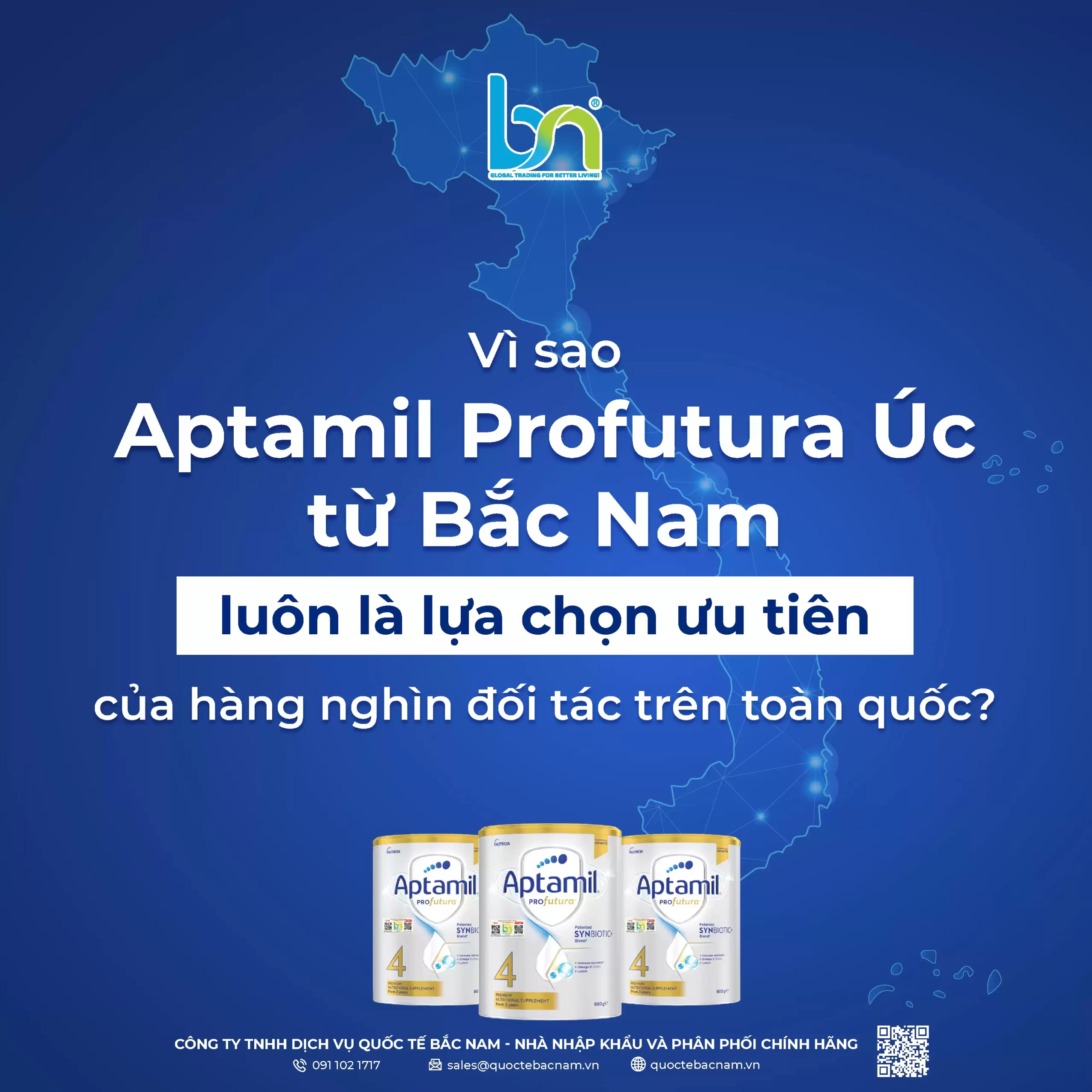 Vì sao Aptamil Profutura Úc từ Bắc Nam là lựa chọn hàng đầu của đối tác